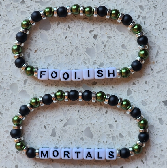 Haunted Mansion FOOLISH MORTALS stretch bracelets - Picture 5 of 8